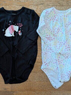 24 Months Long Sleeve Onesies (Set of 2)
